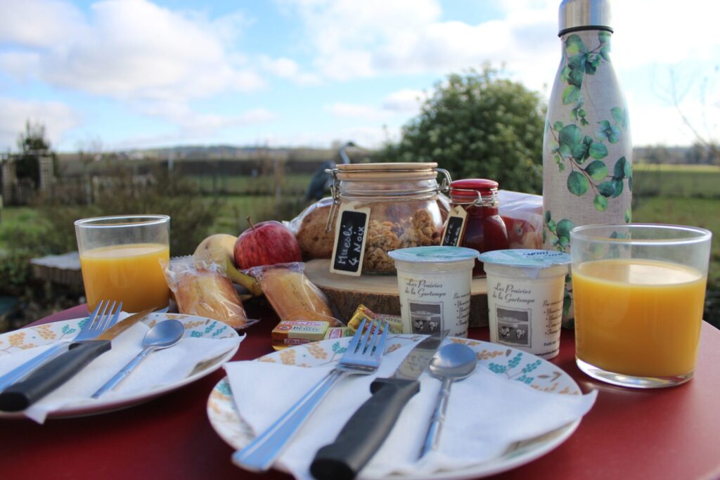 Panier petit déjeuner gourmand et généreux